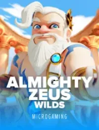 almighty zeus wilds slot logo